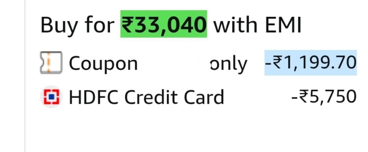 040 1199 5 750 With Hdfc Banknarwal Freo X10 