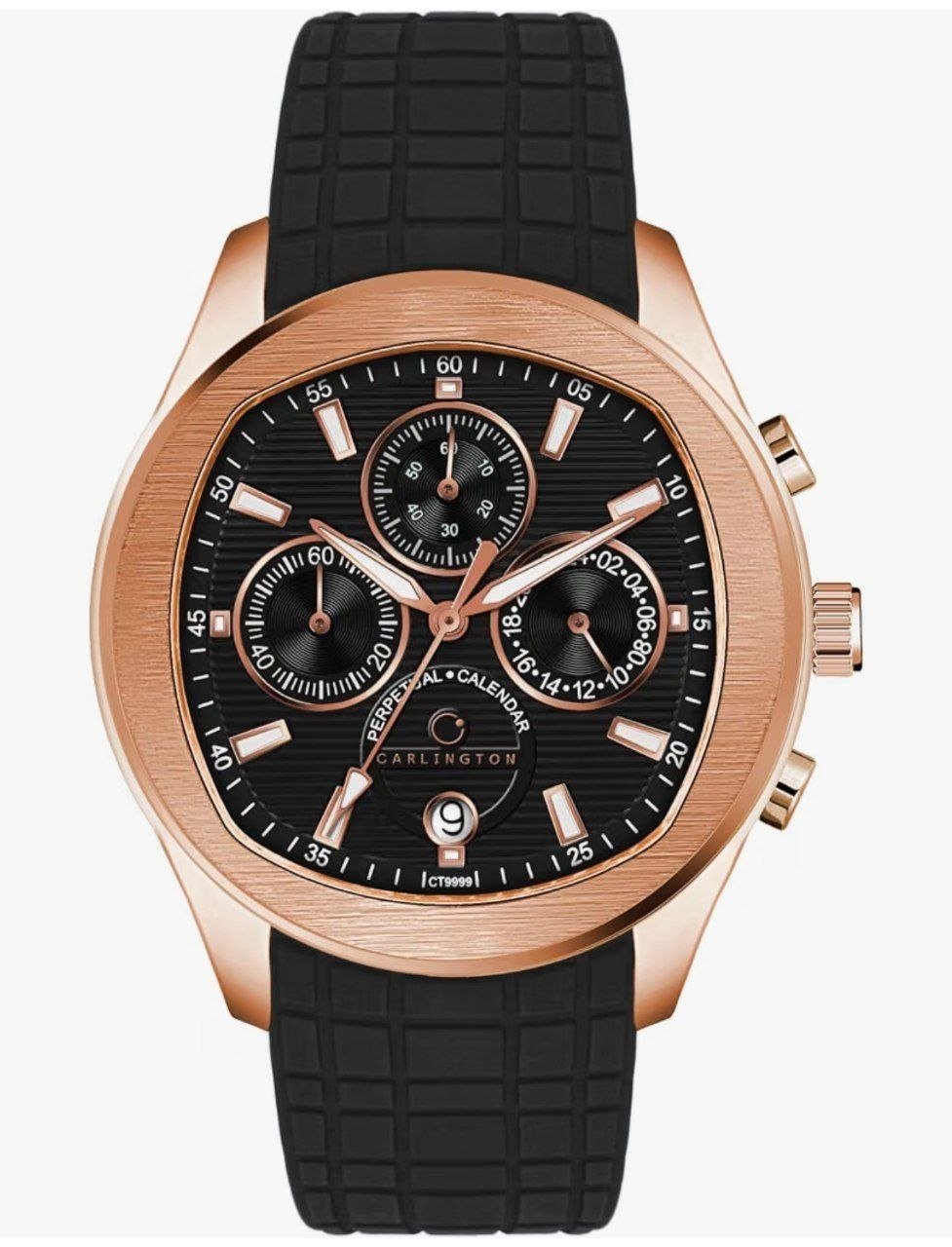 1 698carlington Legacy Series Men S Analog Ch
