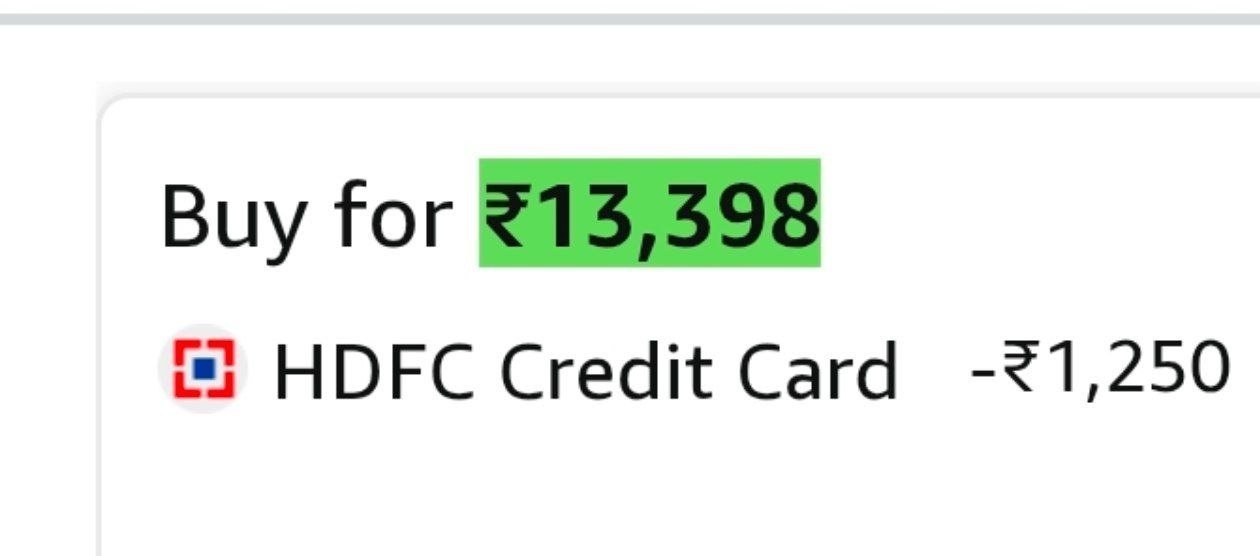 133981250 With Hdfc Cc