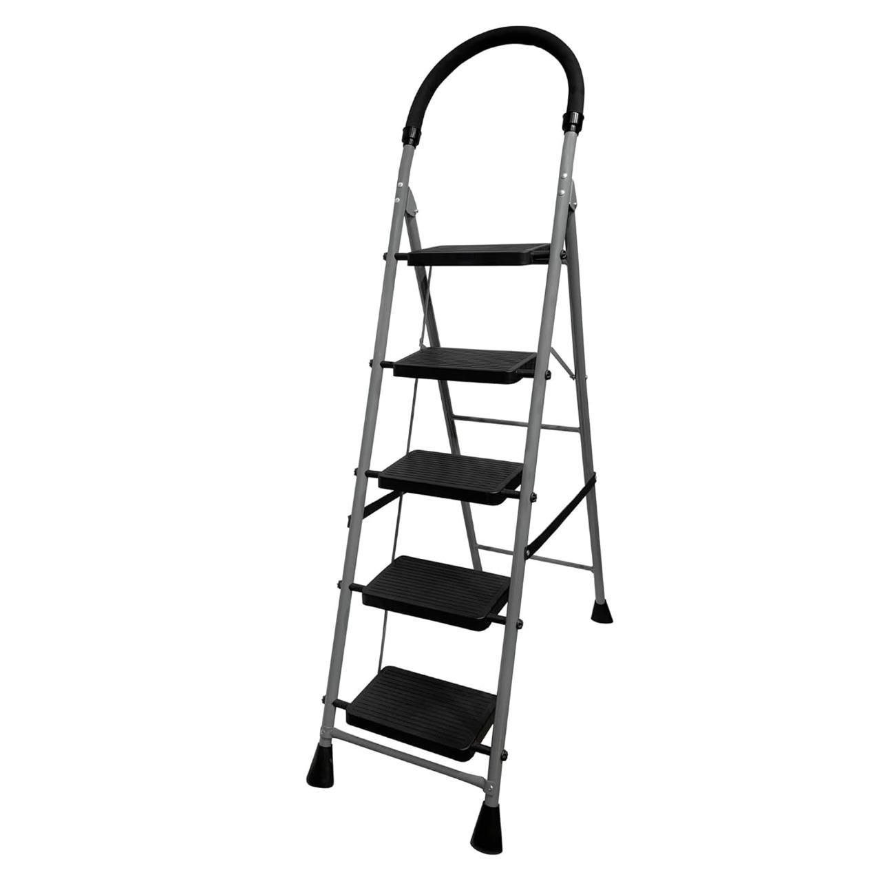 198flipzon Halo Foldable 5 Step Ladder For Home An