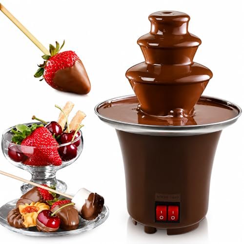 3-tier Electric Chocolate Fountain Machine Wi