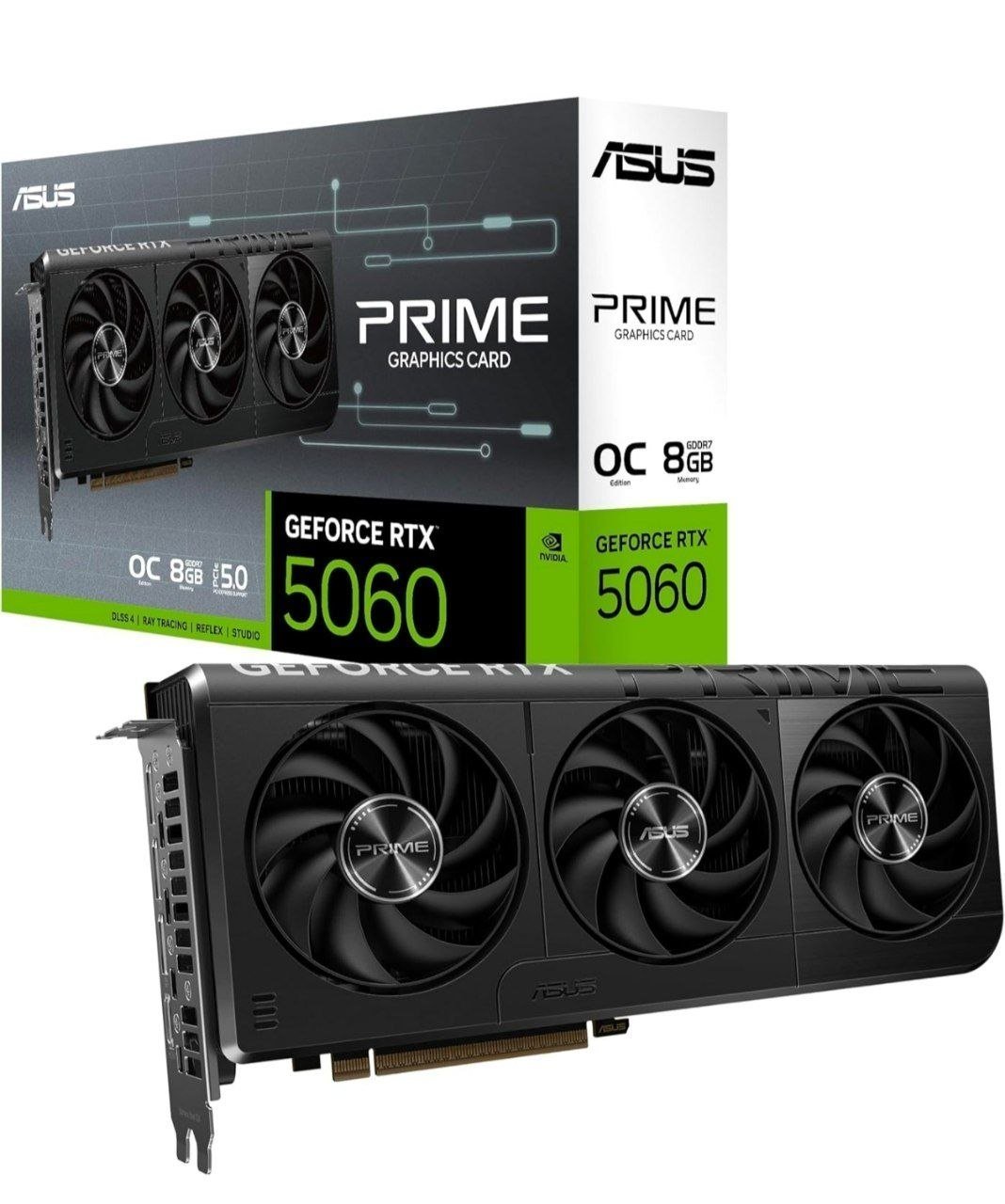 349asus Prime Geforce Rtx 5060 8gb Gddr7 Oc E