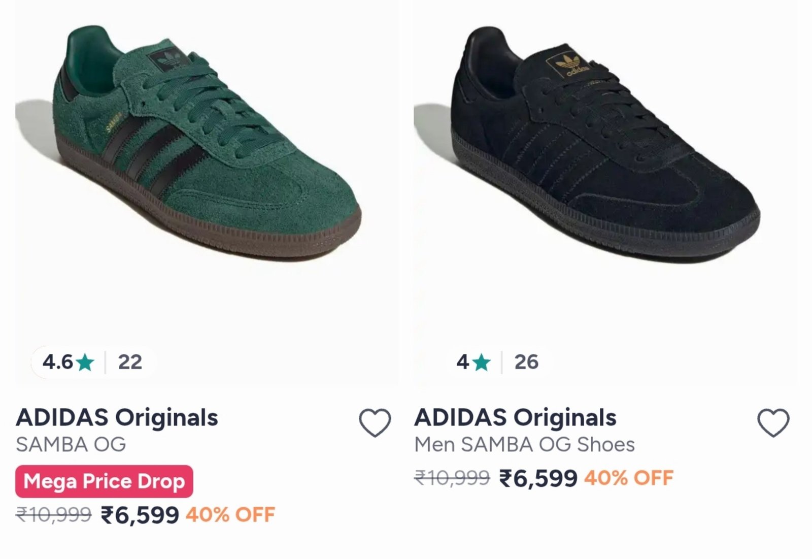 40 On Adidas Samba Shoes More