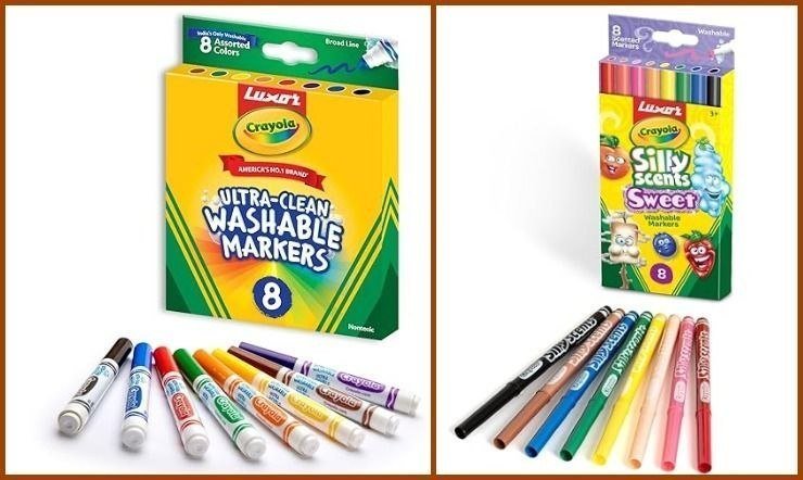 40 On Luxor Crayola Markersultra-clean Washable Ma