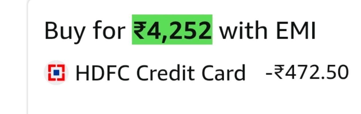 472 With Hdfc Cc