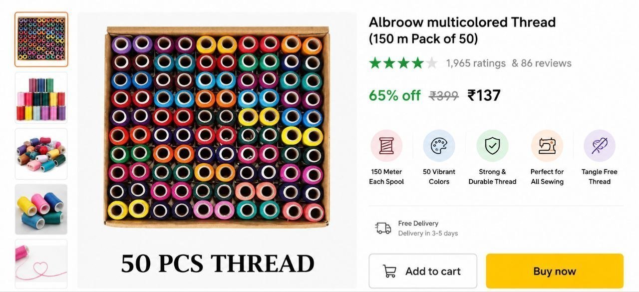 50pc Thread 137