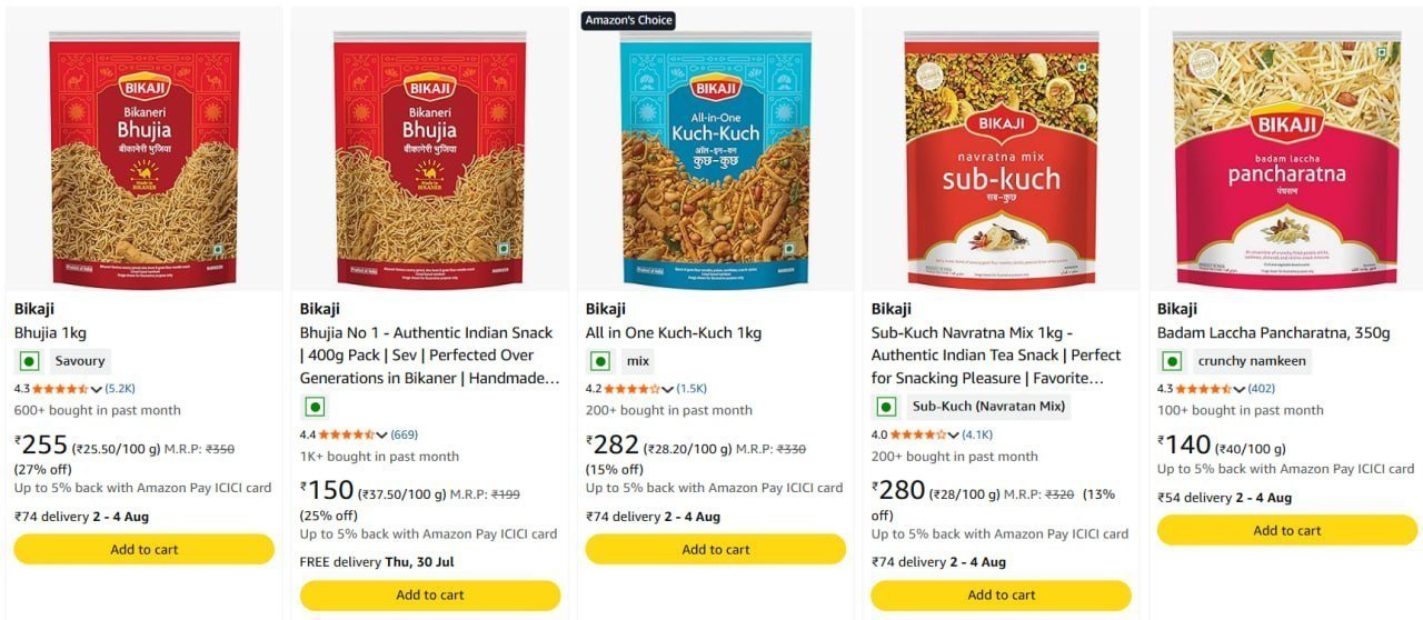 60 On Cookies Unibic Sunfeast Kwality Bikano Bikaj