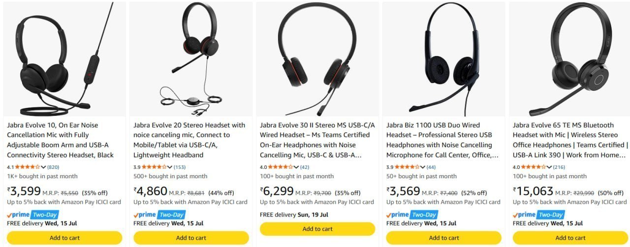 60 On Jabra Headphones Soundbars Bank Offersh