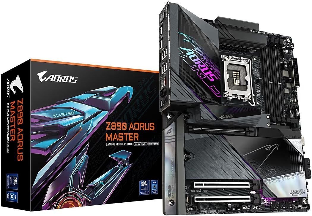 627gigabyte Z890 Aorus Master Motherboard