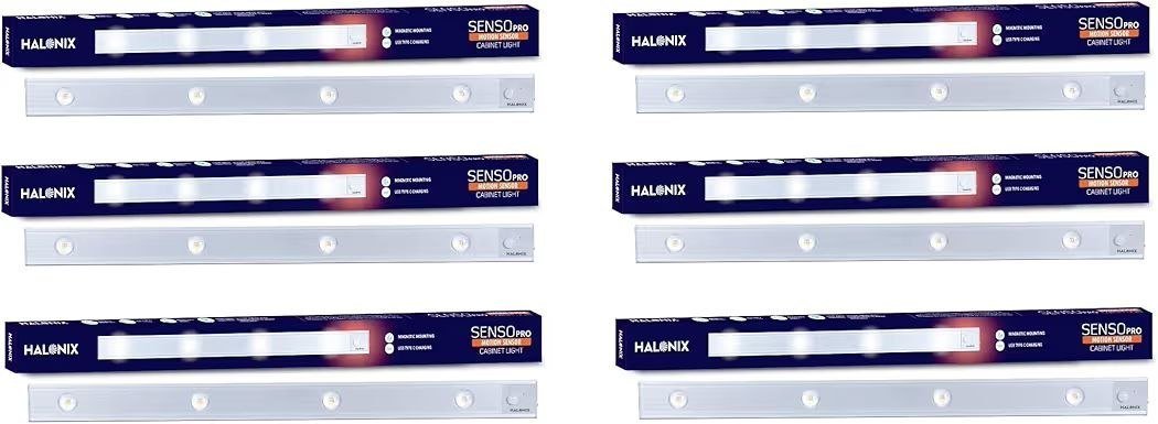 699halonix 4 Led Dimmable Rechargeable Motion