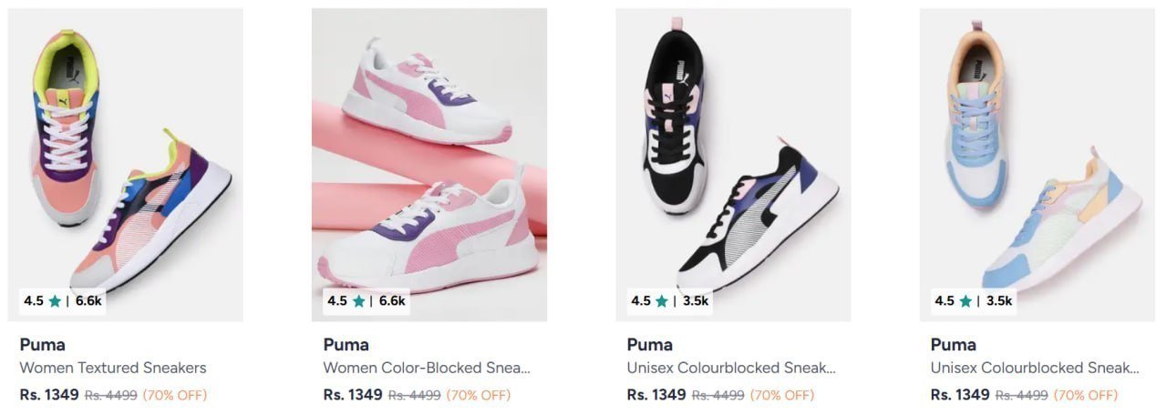 70 On Puma Clothing Footwear Men S Women S Bo