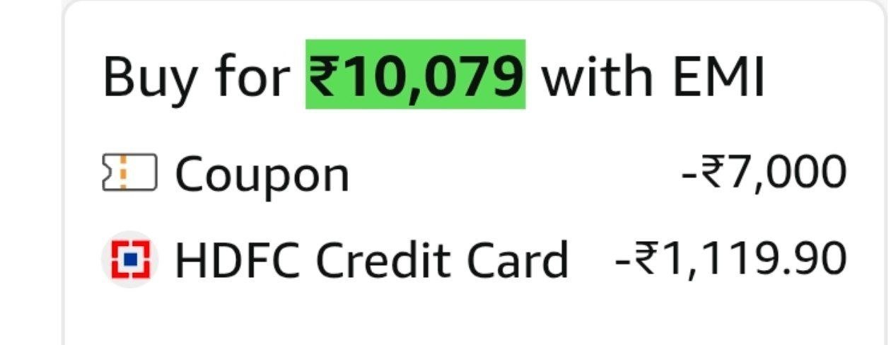 7000 Coupon1 119 With Hdfc Cc