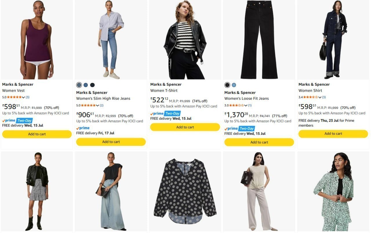 71 On Marks Spencer Clothing Women Men