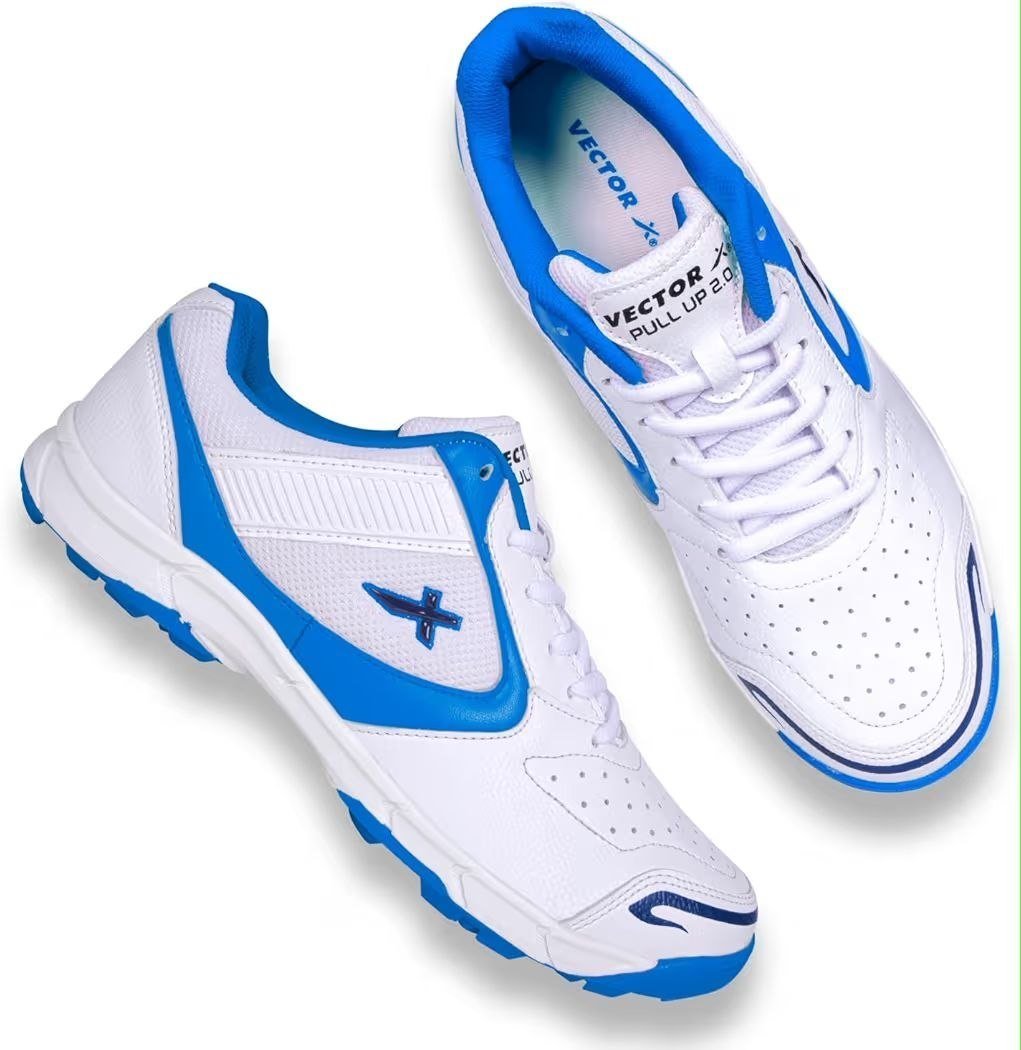712vector X Pull Up Cricket Sports Shoes