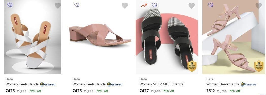 72 - Bata Women Heels