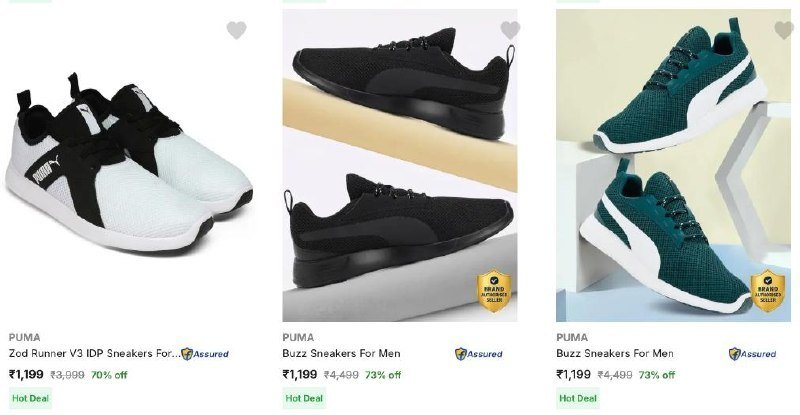 73 On Puma Sneakers Puma Reebok Adidas Fila D