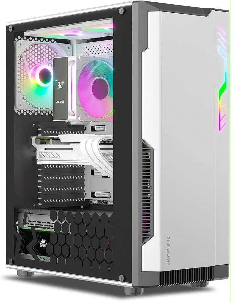 734ant Esports Eclipse Mid-tower Computer Case Gam