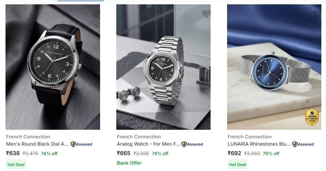 74 On French Connection Watches