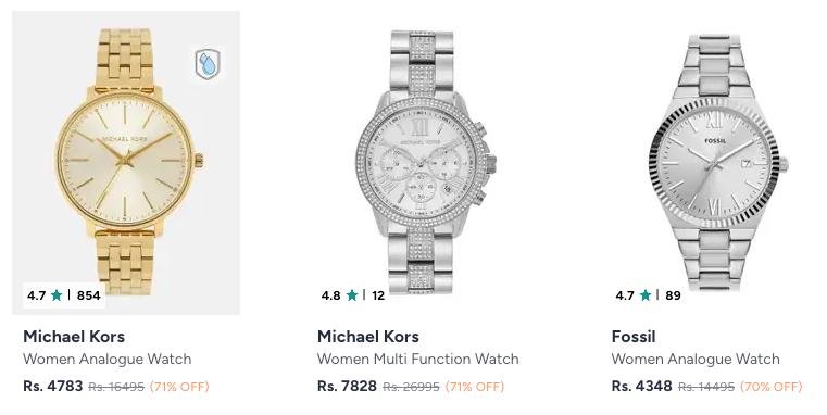 75 On Branded Watches