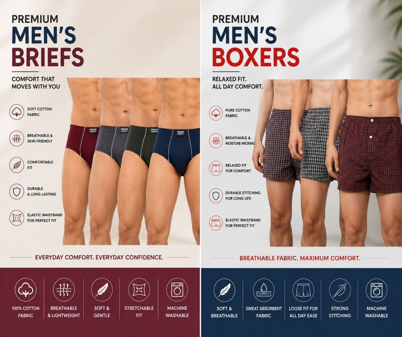 75 On Dollar Bigboss Men Innerwearbriefs (pack Of 