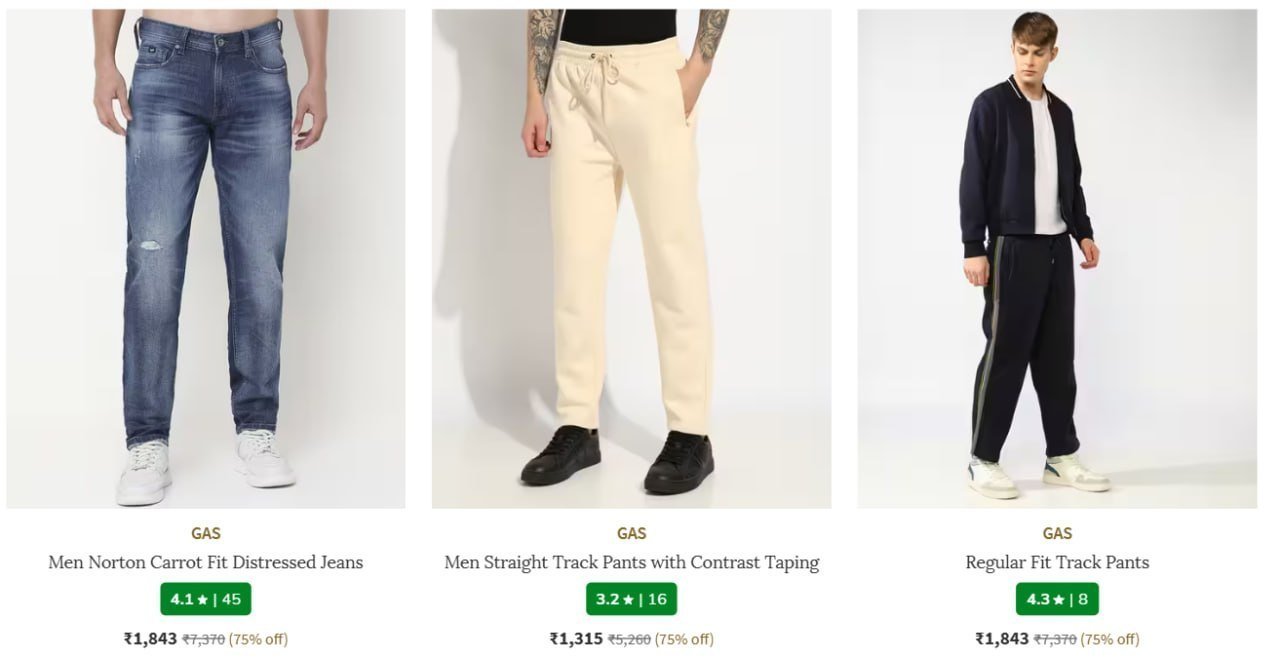 75 On Gas Clothing (premium Brand) Men Women