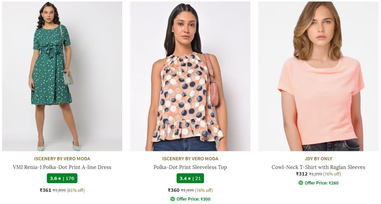 76 On Vero Moda Women Clothing Jeans