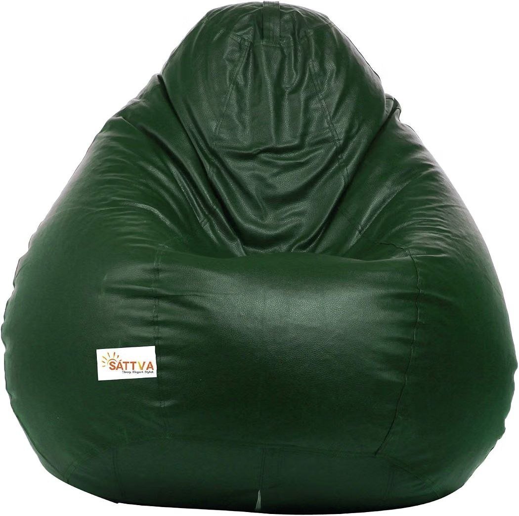 764sattva Classic Leatherette Bean Bag Cover 
