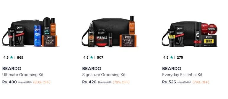 79 On Beardo Products