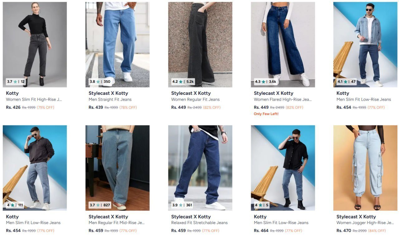 79 On Stylecast X Kotty Jeans