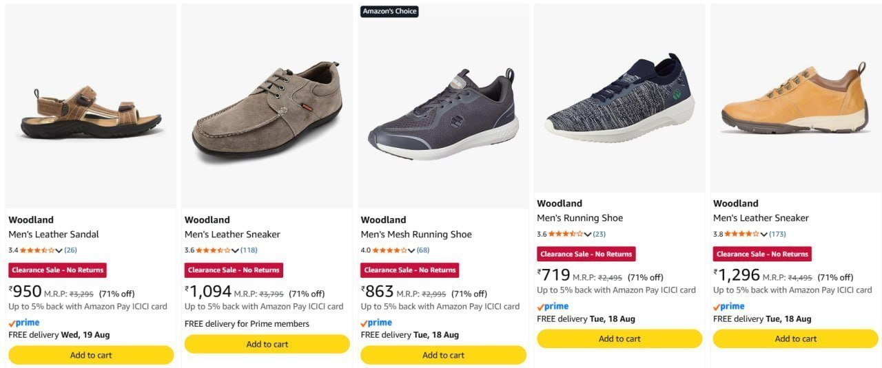 79 On Woodland Footwear