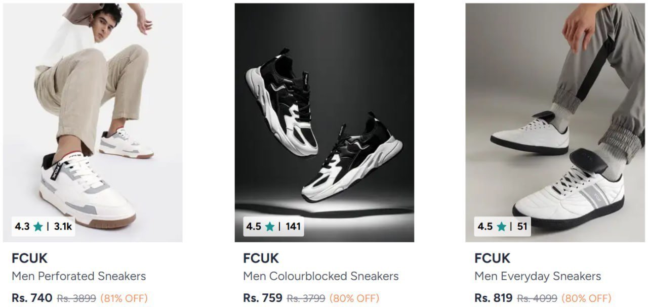 81 On Fcuk Sneake