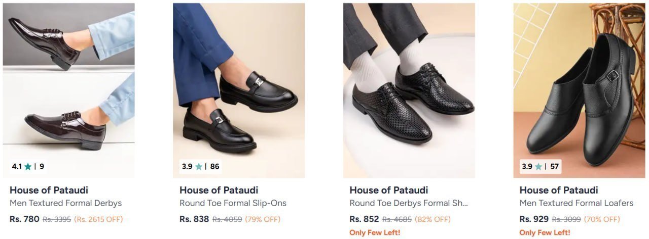 82 On Branded Formal Shoes
