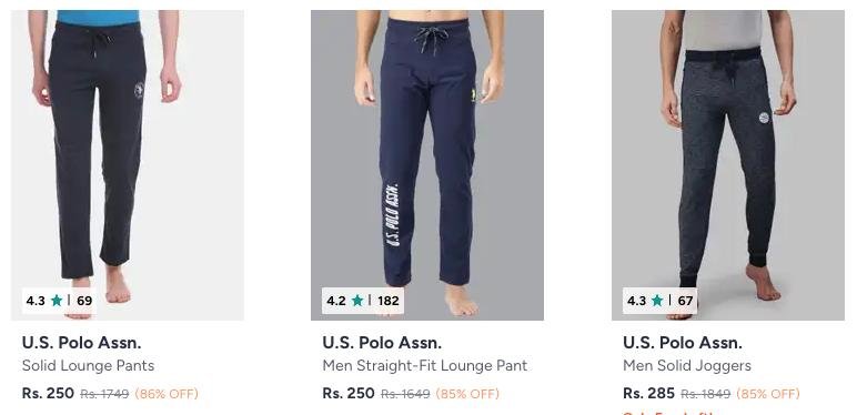 82 On U S Polo Assn Jogger