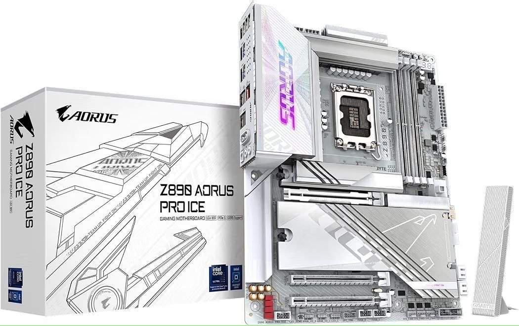833gigabyte Z890 Aorus Pro Ice Intel Core Ult