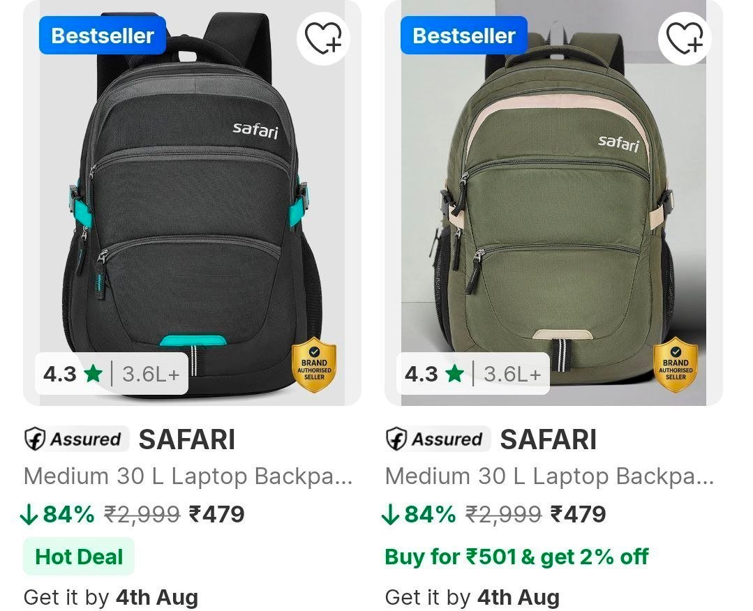 84 On Safari Backpacks