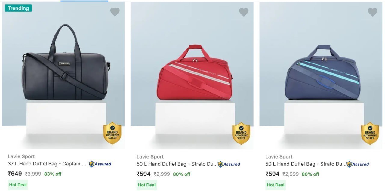 85 On Lavie Sport Duffel Bags