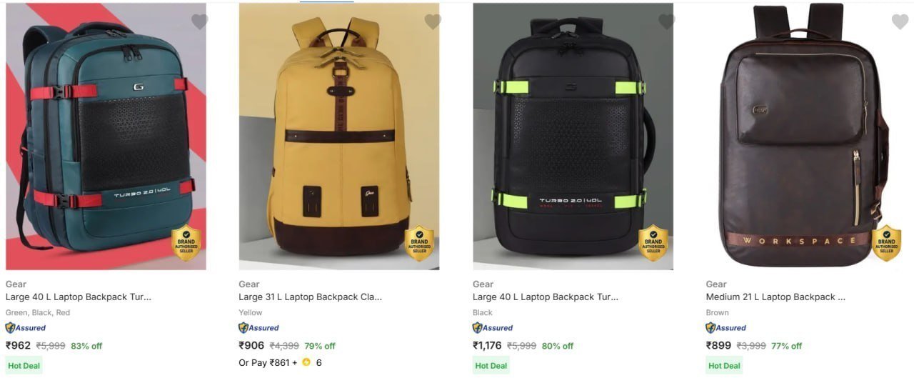 86 On Gear Bagpack