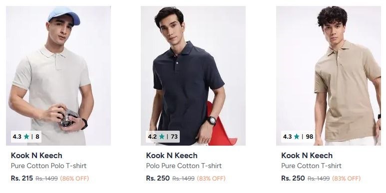 86 On Kook N Keech Men S T-shirts