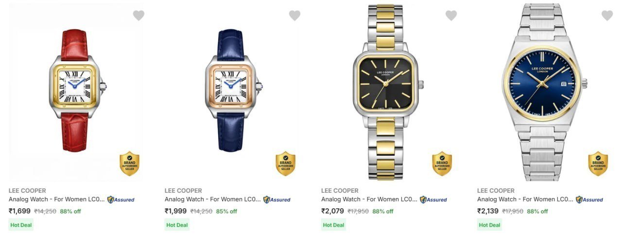 88 On Lee Cooper Watches Men S Women S