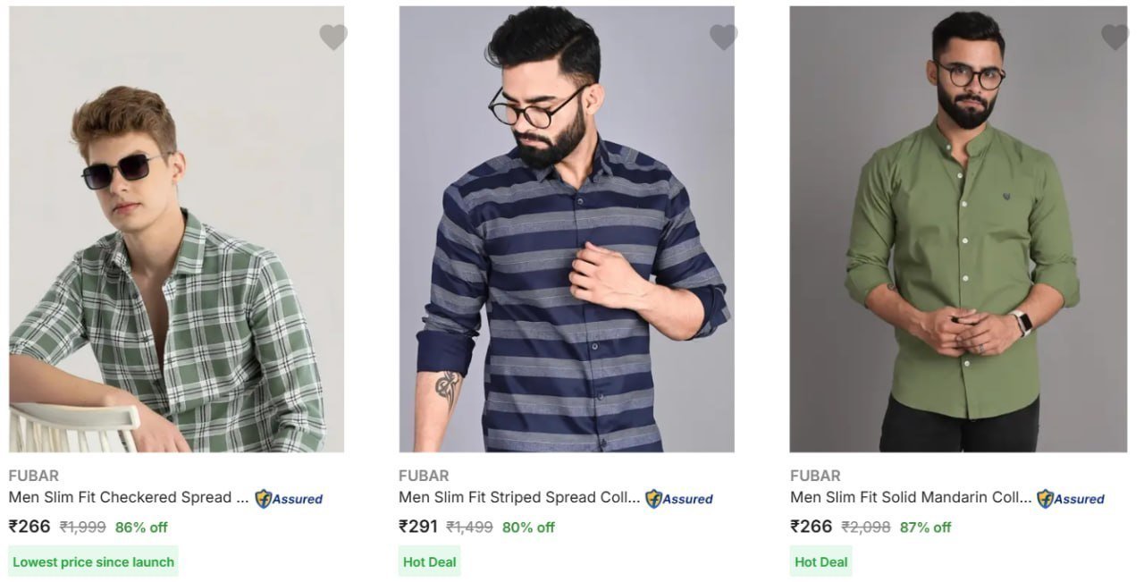 88 On Men Branded Shirts