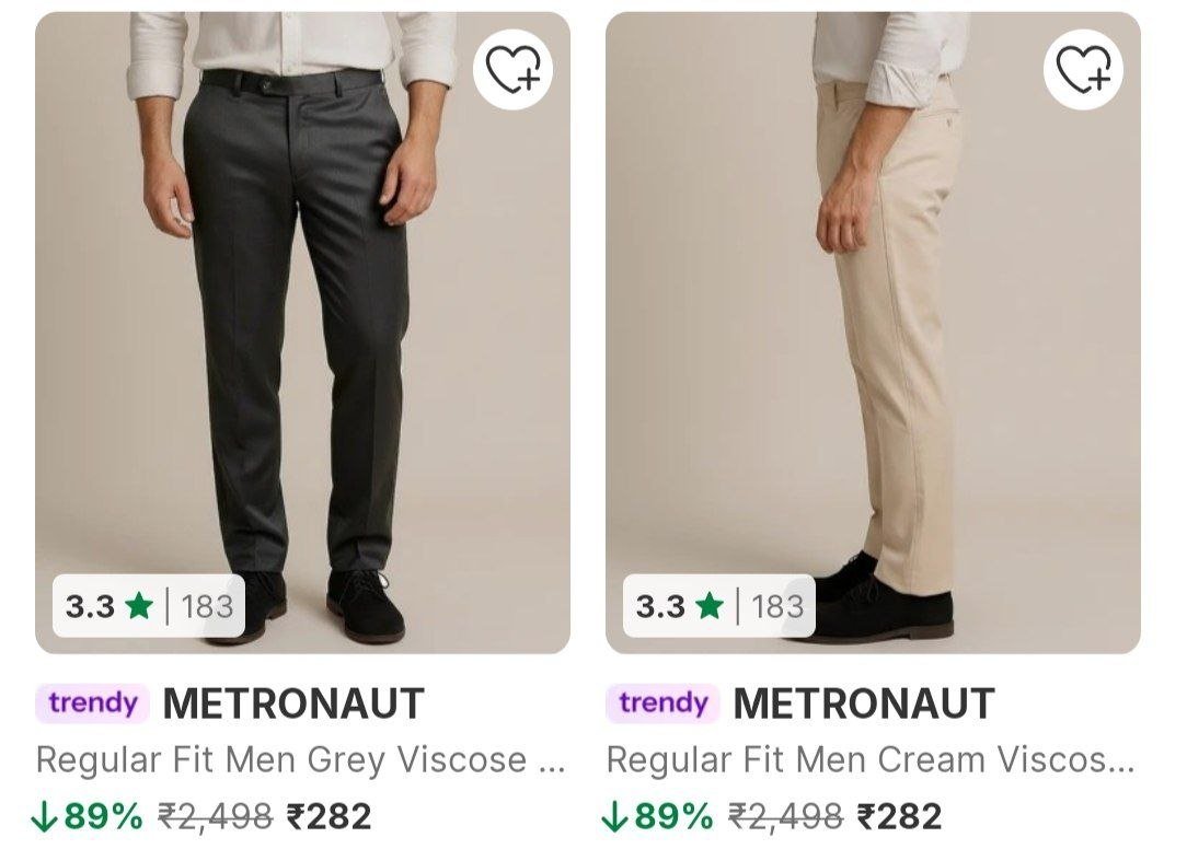 89 On Metronaut Formal Trousers Link