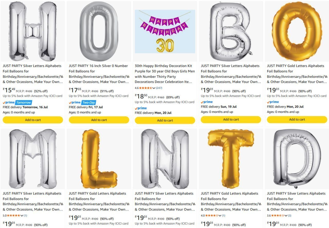 90 On Birthday Party Decorations