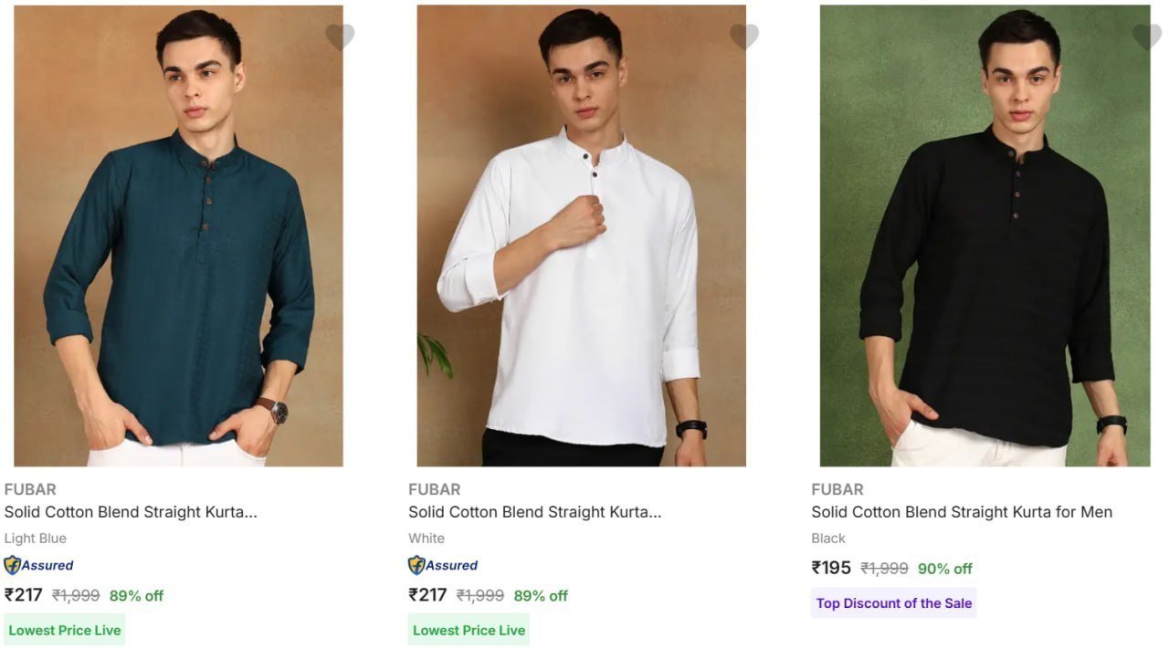 90 On Men Branded Clothing Wedding Kurta 177 Brand