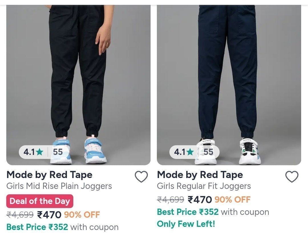 90 On Redtape Clothings
