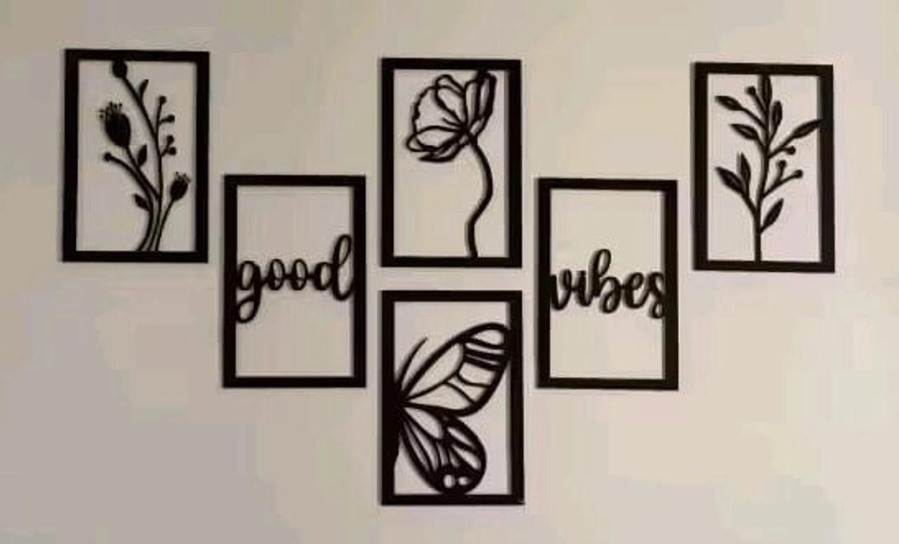 A3 Box Wooden Wall Decor Hangings Living Room