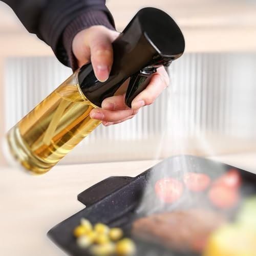 Aadhik Glass Oil Spray Dispenser Cooking 200ml Oli