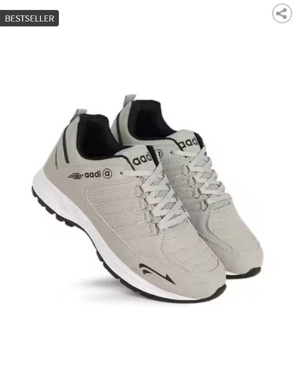 Aadi Men Mid-top Running Sports Shoes 460 Mrp 1 99