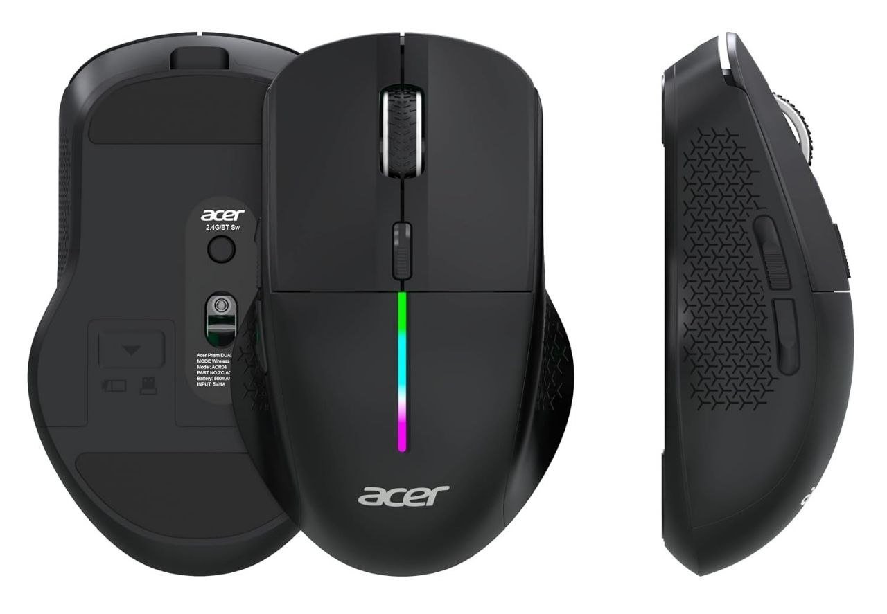 Acer Prism Dual Mode Wireless Mouse I 2 4g Bl
