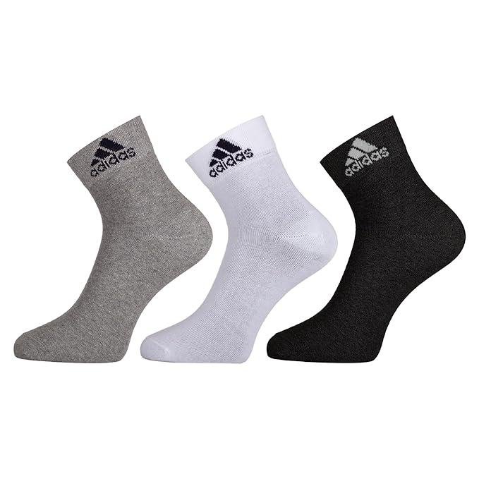 Adidas Men Ankle Length Cotton Blend Socks Pack Of