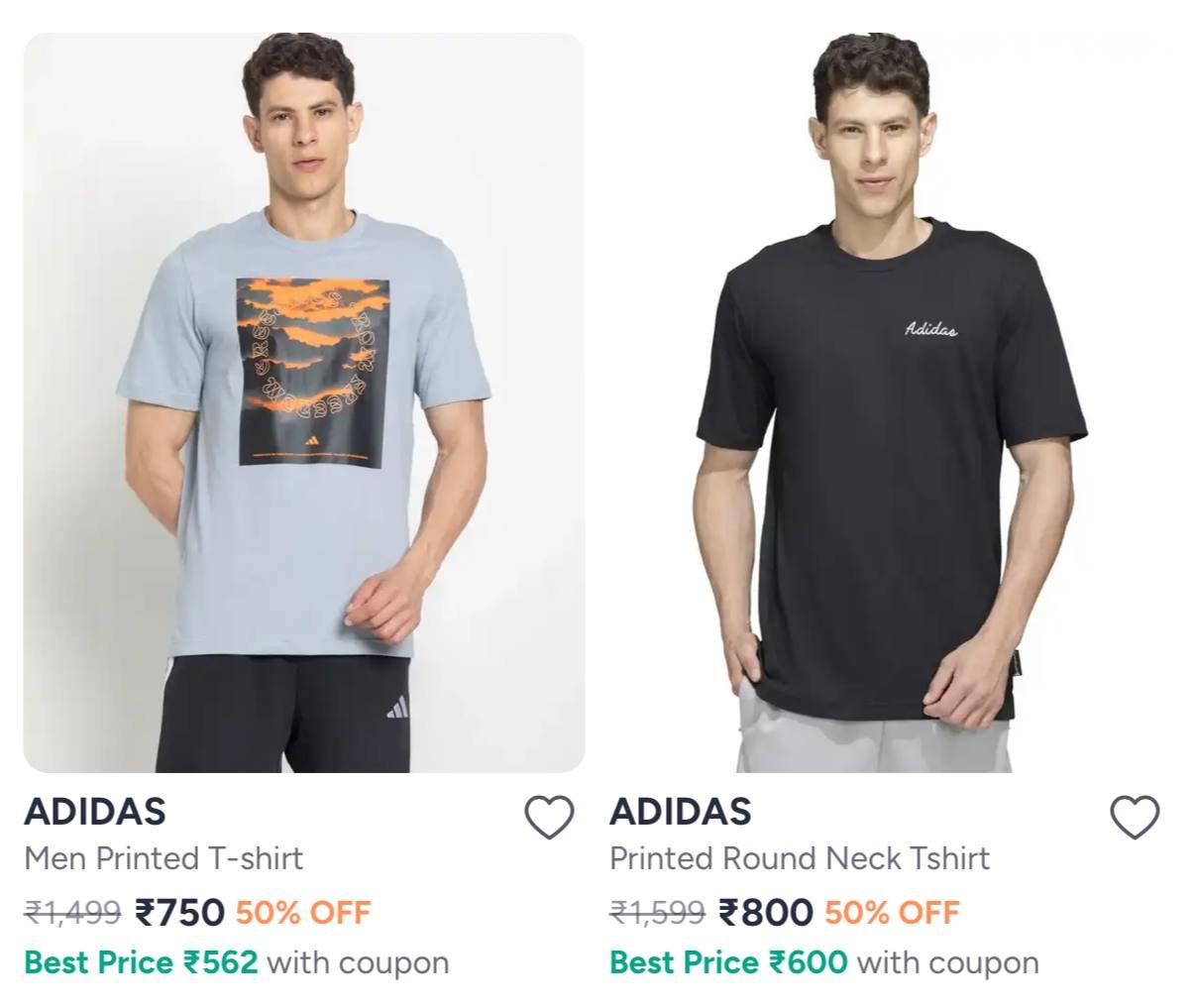 Adidas Mens Clothing At Min 50 Starts 599